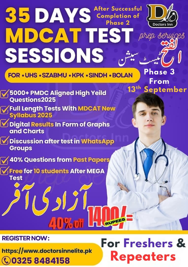 MDCAT CTS GOLD Series – Al-FATEH 2026