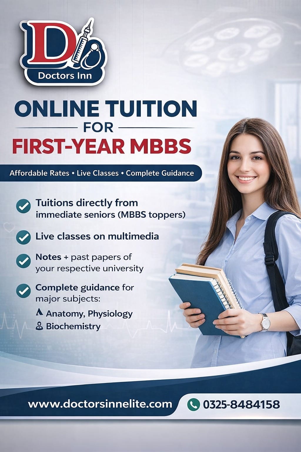 Doctors Inn Tution Services | 1st Year MBBS